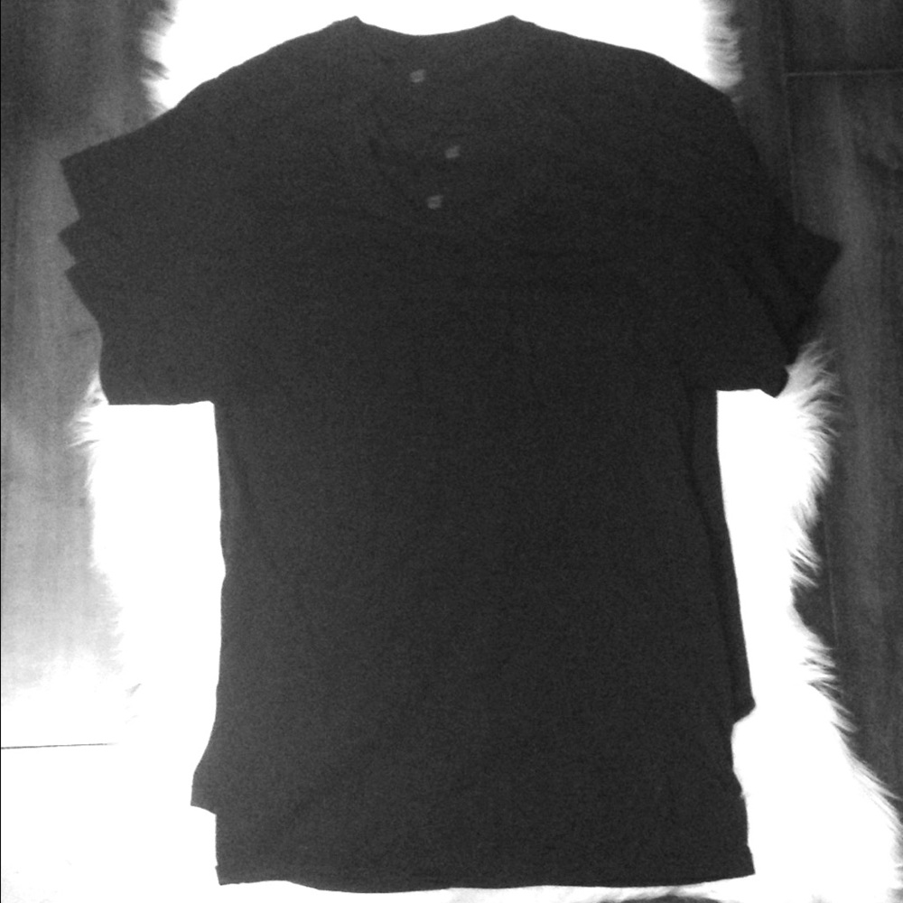 3 solid tees